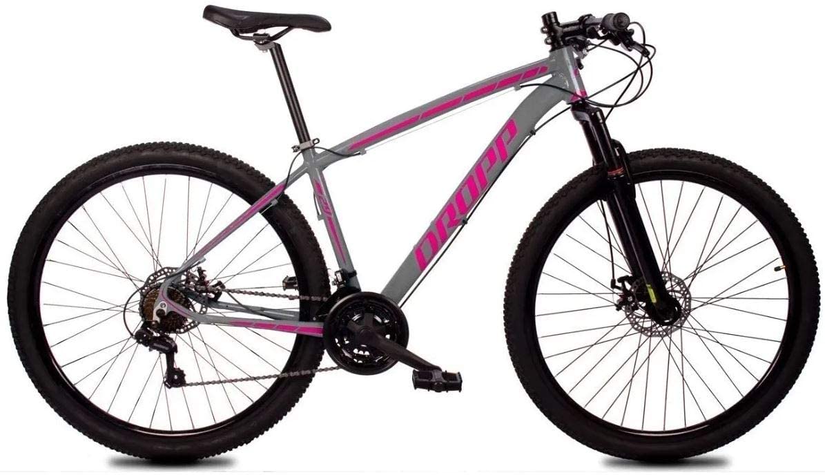 Bicicleta Aro 29 Dropp Z1-x 21vel.cambio Shimano E Suspensão-rosa